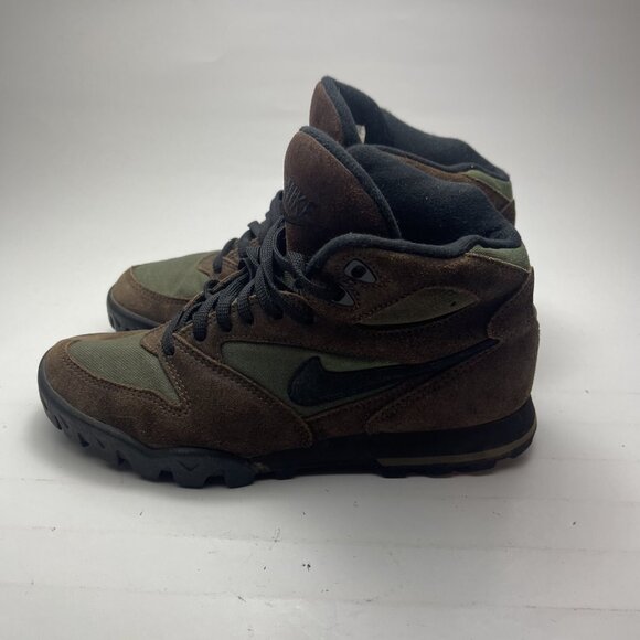Vintage 90s Nike Caldera ACG Hiking Boots Brown Suede Size 7.5 940305 IB (Read) - Picture 4 of 13